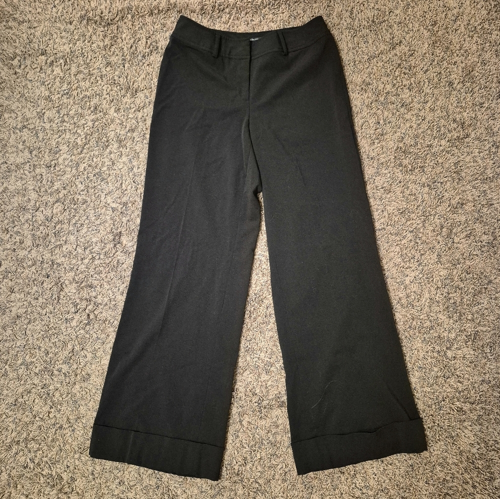 Worthington Black Stretch Pants Size 6 Short